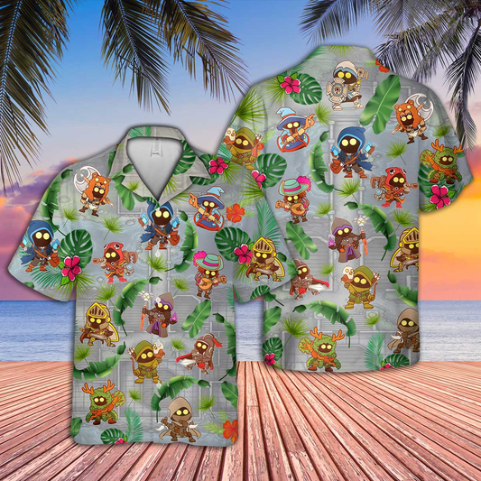 Cute DnD Hawaiian Shirt
