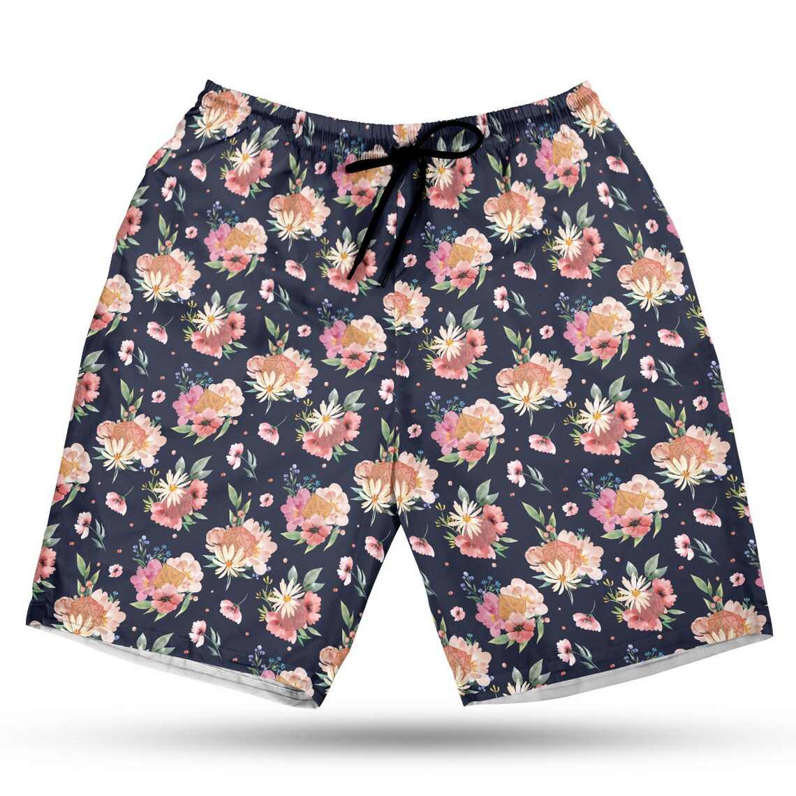Floral Dices Shorts