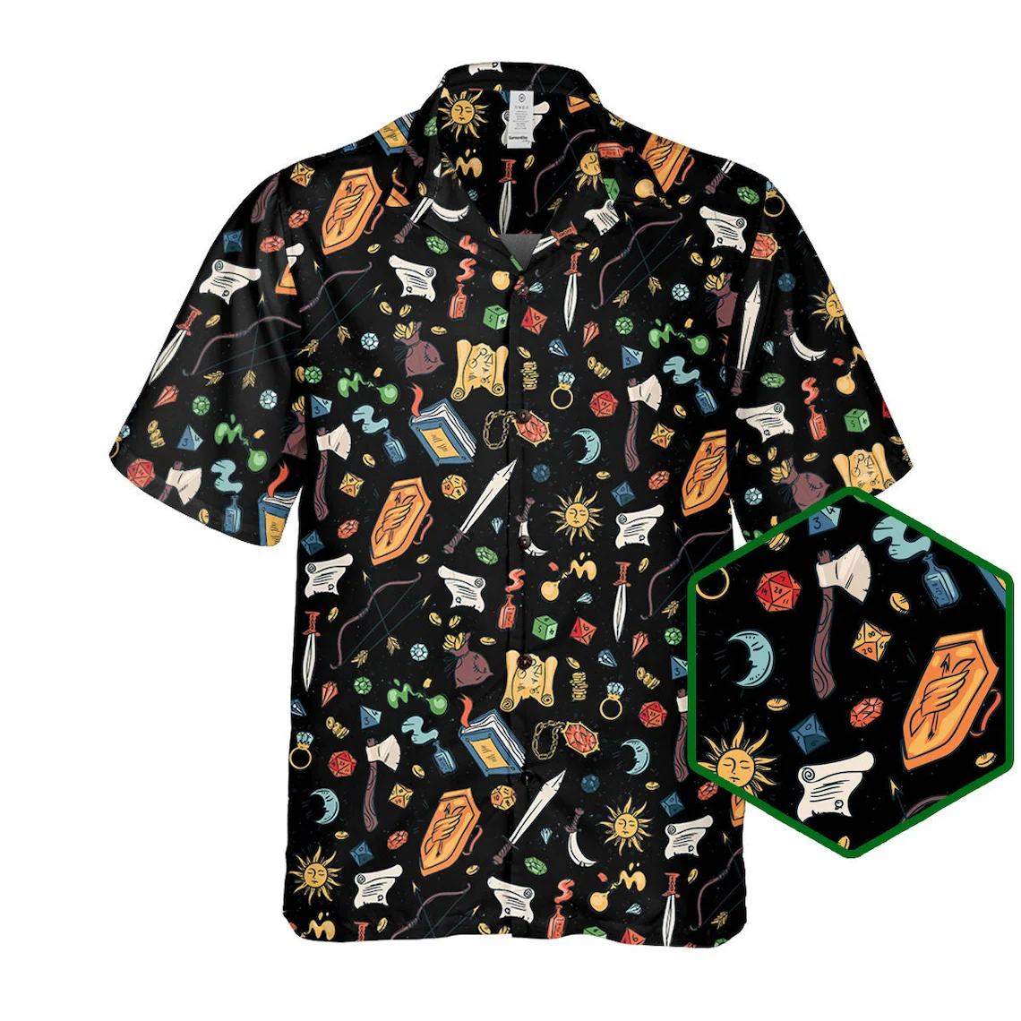 DnD Stuffs Hawaiian Shirt