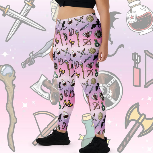 DND Items Pink Leggings