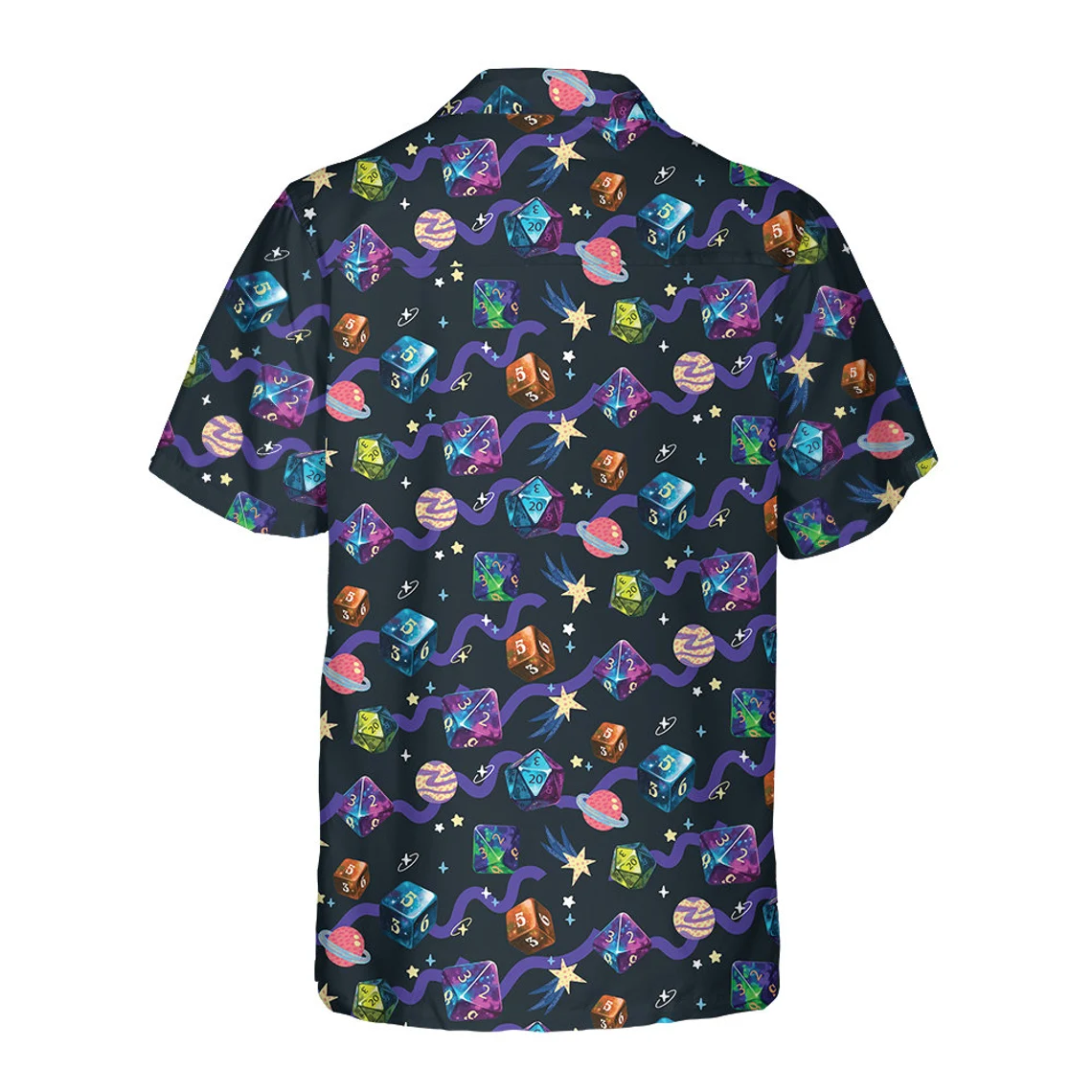 Galaxy Of Dices Hawaiian Shirt