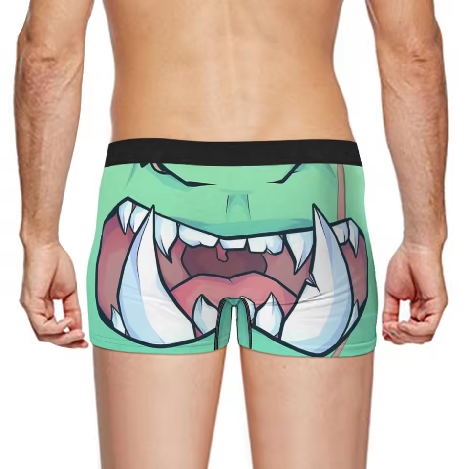 Orc Monster Underwear Men's Boxer Briefs