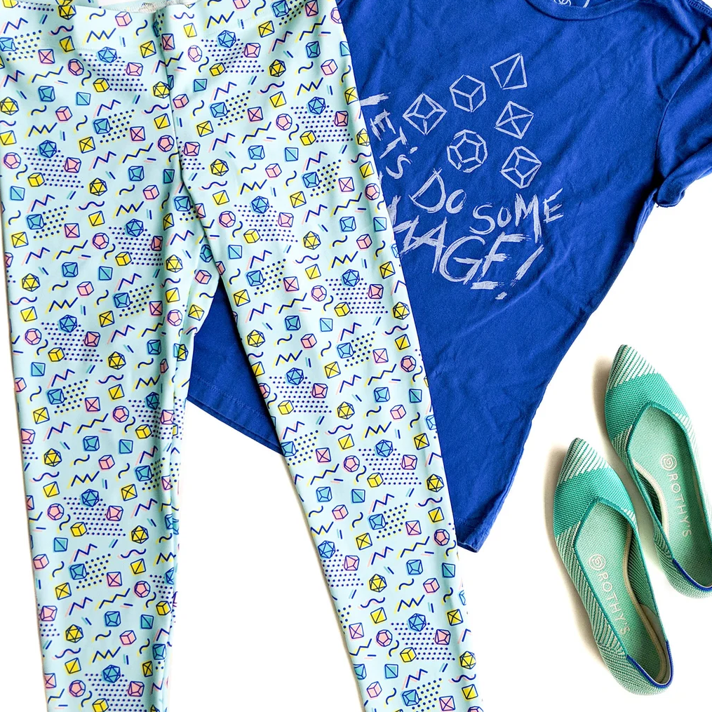 90s Dices Leggings