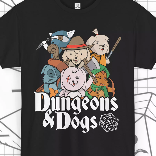 Dungeons & Dogs Classic Unisex T-Shirt