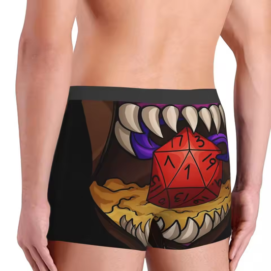 DnD Critical Fail Underwear Men's Boxer Briefs