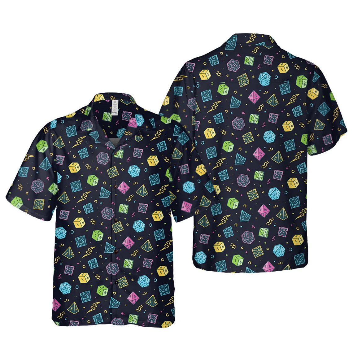 DnD Dice Set Hawaiian Shirt