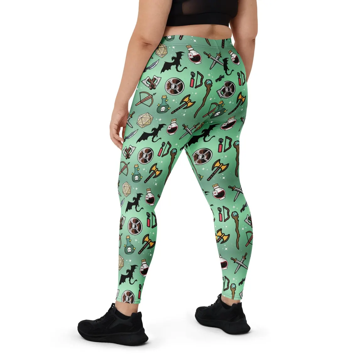 DND Items Green Leggings