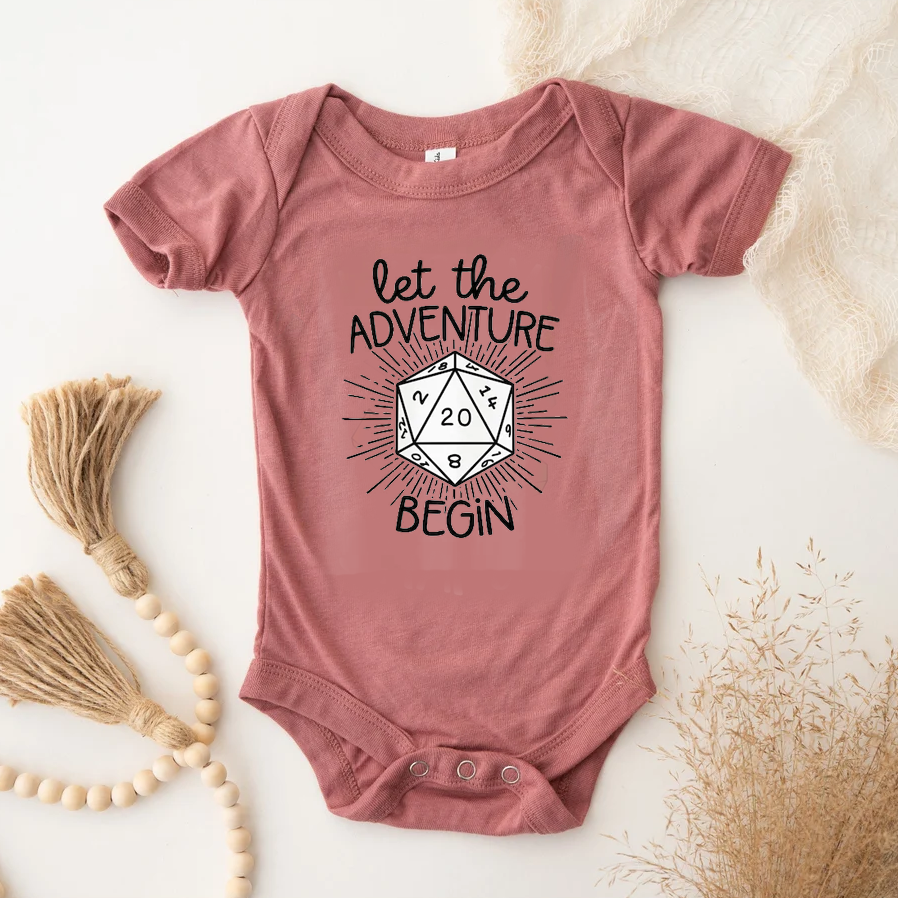 Let The Adventure Begin Baby Bodysuit
