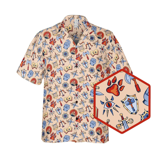 DnD Dungeon Master Hawaiian Shirt 2