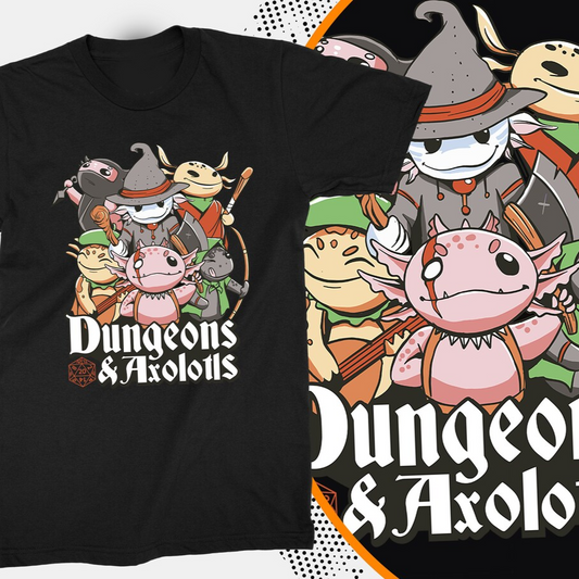 Dungeons And Axolotls Classic Unisex T-Shirt