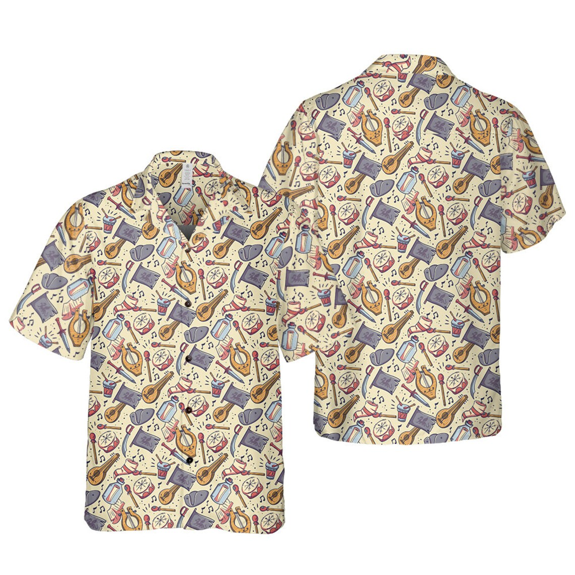 DnD Bard Class Hawaiian Shirt