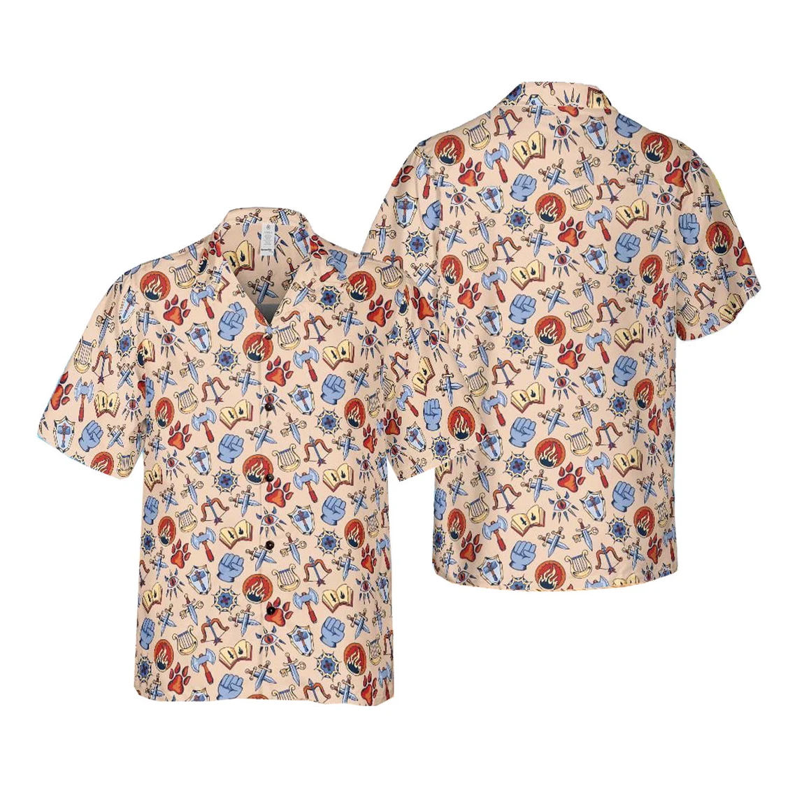 DnD Dungeon Master Hawaiian Shirt 2