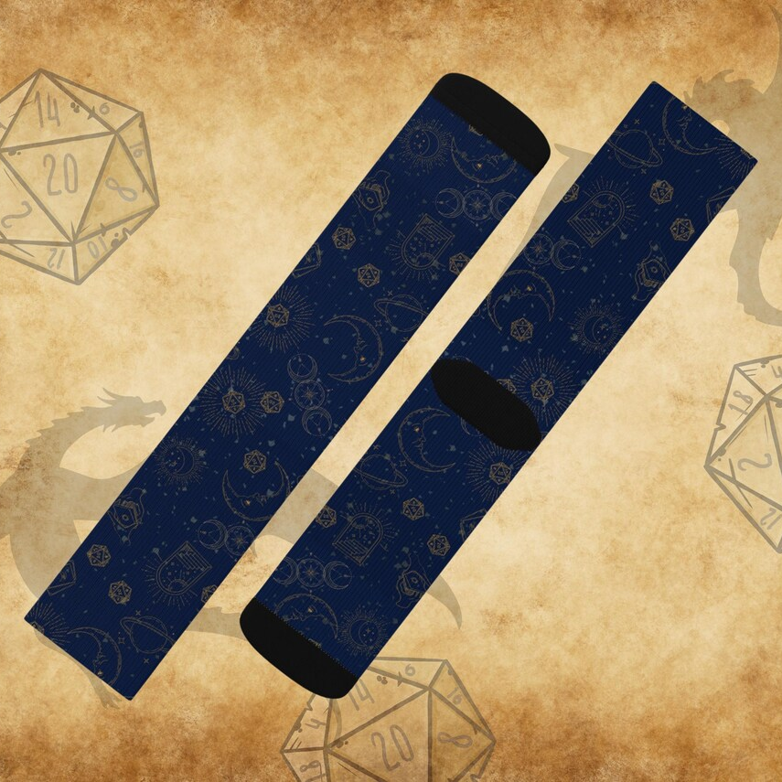 Mythical Dices Socks 2