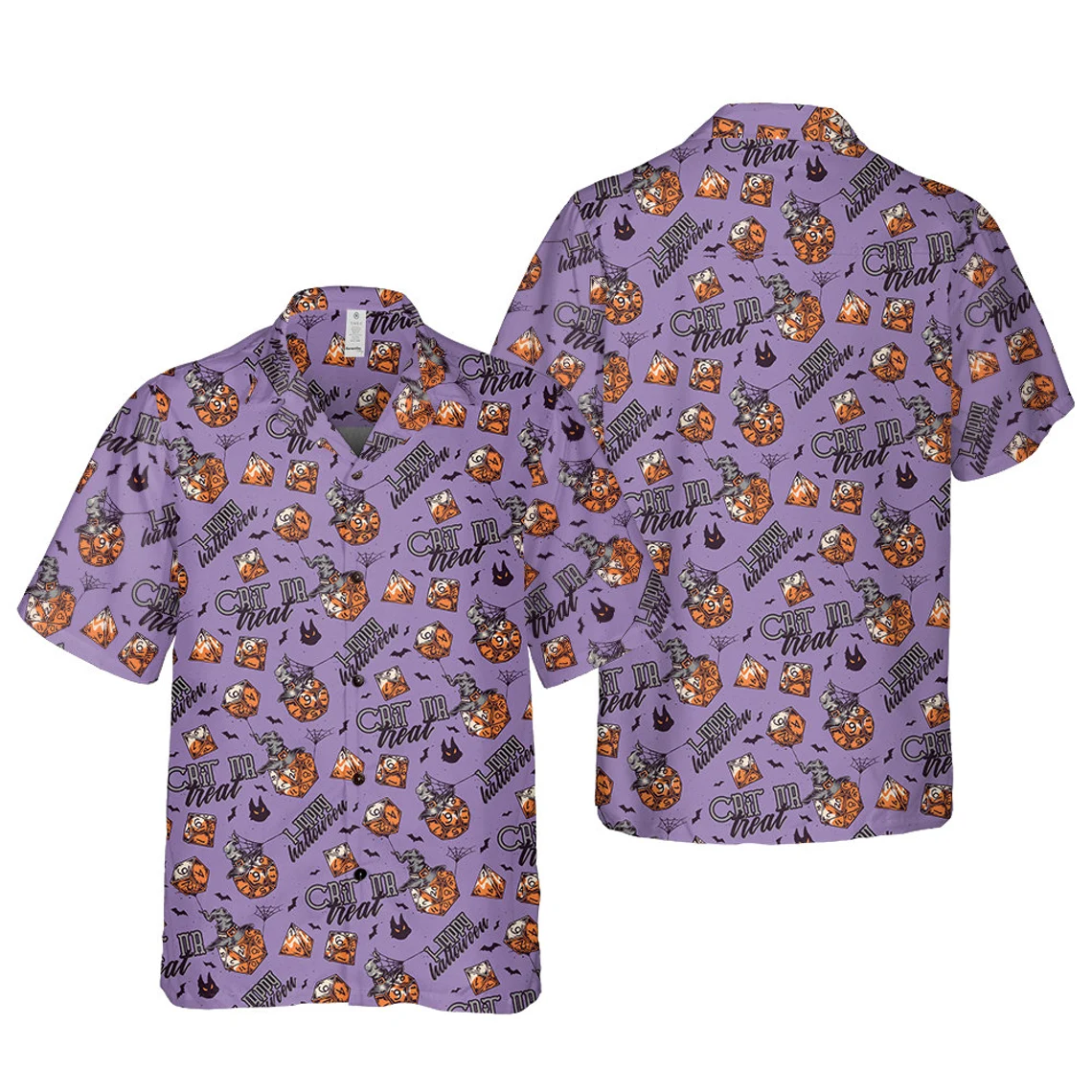 Halloween Spooky Dices Hawaiian Shirt