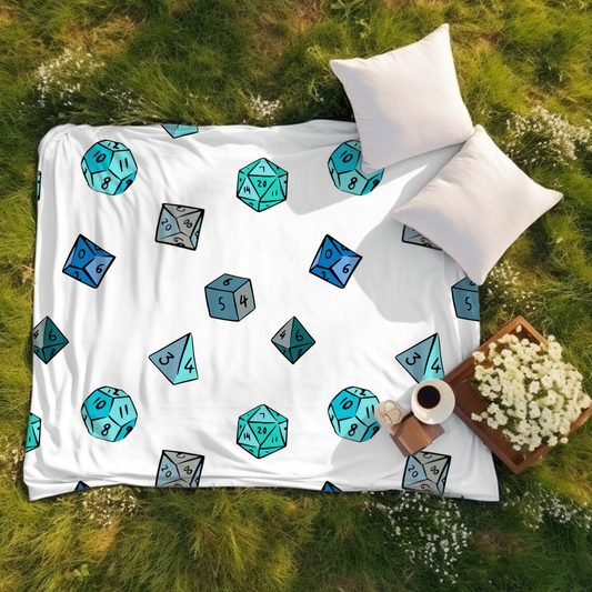 Simple Dices Beach/Picnic Blanket