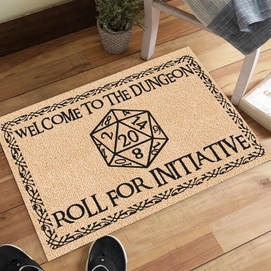 Not A Trap Door Roll For Dexterity Doormat