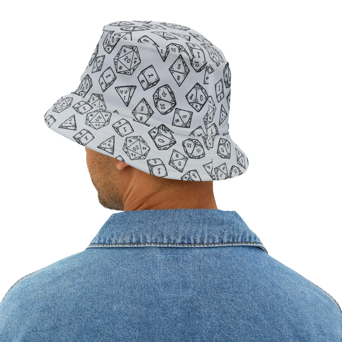 Retro Dices Bucket Hat