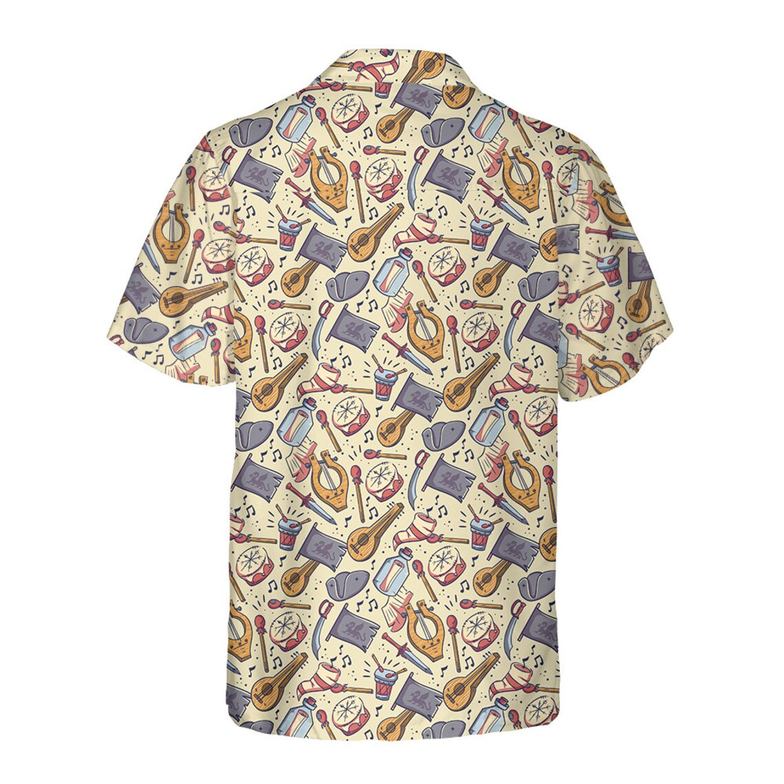 DnD Bard Class Hawaiian Shirt