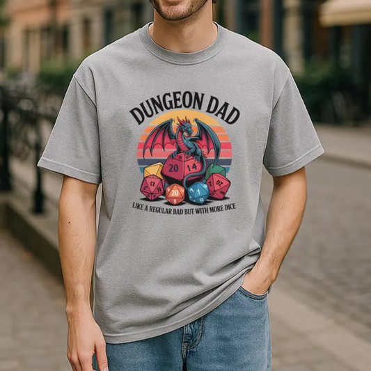 Dungeon Dad With More Dice Classic Unisex T-Shirt