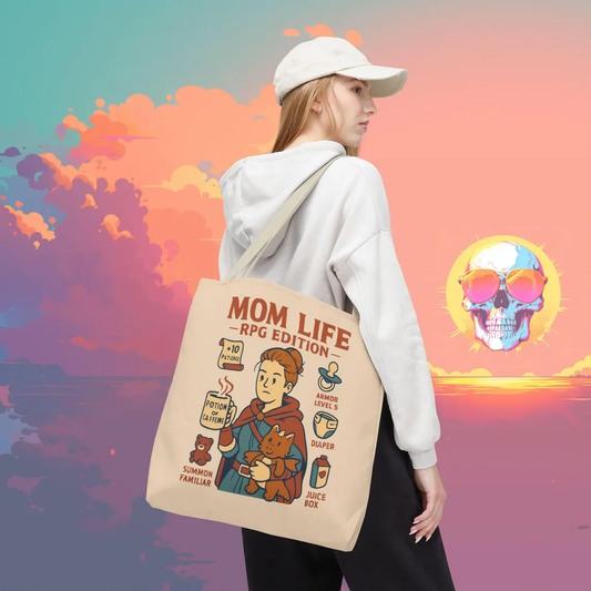 Mom Life RPG Edition Tote Bag