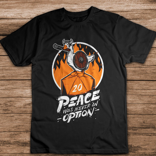 Peace Was Never An Option Classic Unisex T-Shirt