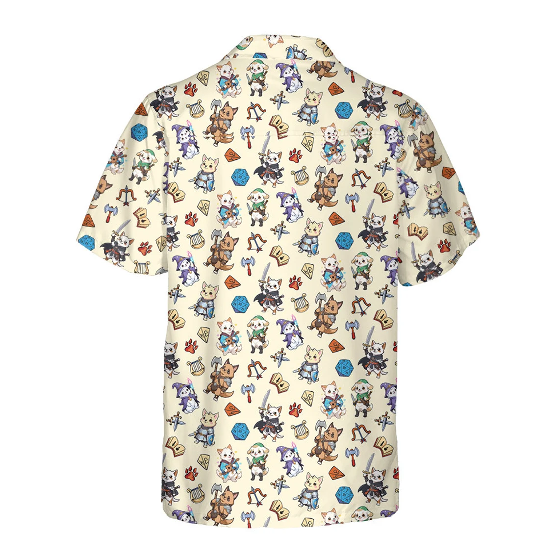 Dungeon And Dogs Hawaiian Shirt