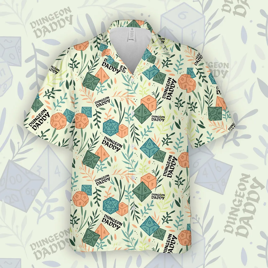 Floral Dungeon Daddy Hawaiian Shirt