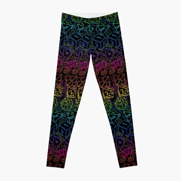 DnD D20 Rainbow Leggings