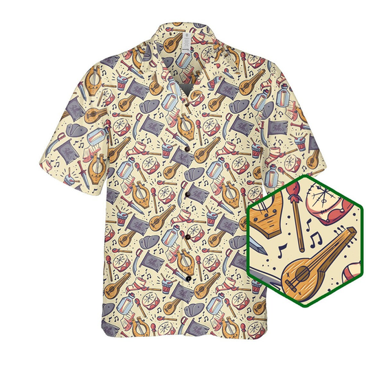 DnD Bard Class Hawaiian Shirt