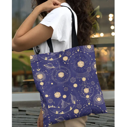 Mystical Dices Tote Bag
