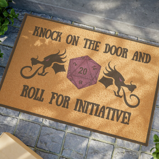 Knock On The Door Doormat