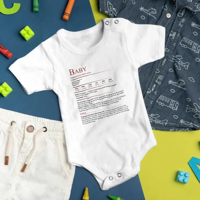 Baby Stats Bodysuit