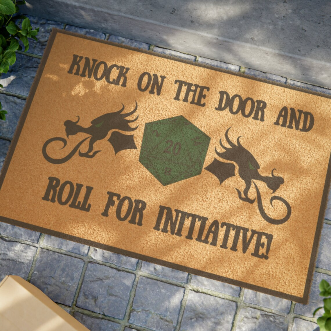 Knock On The Door Doormat