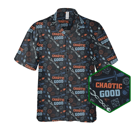 Chaotic Good Hawaiian Shirt