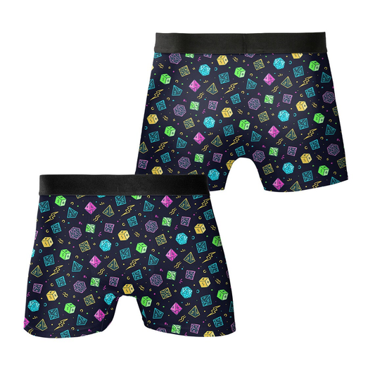90s Dices Underwear Men's Boxer Briefs