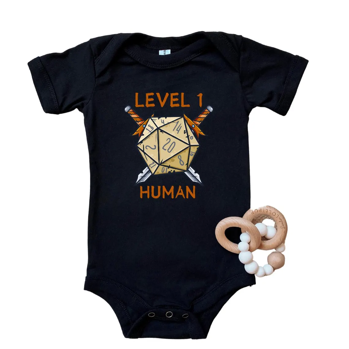 Level 1 Human Baby Bodysuit
