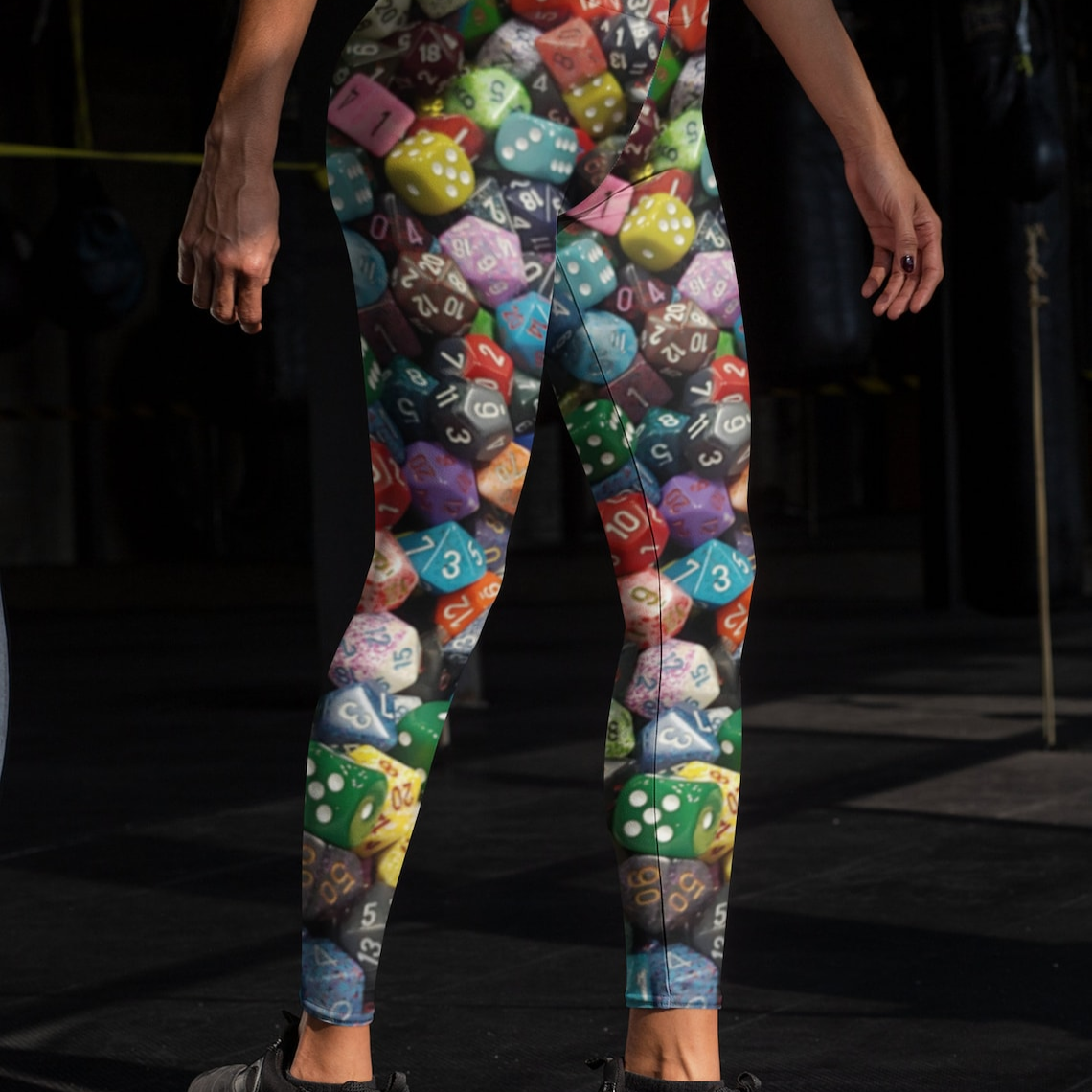 3D Dices Leggings