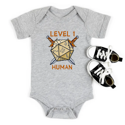 Level 1 Human Baby Bodysuit