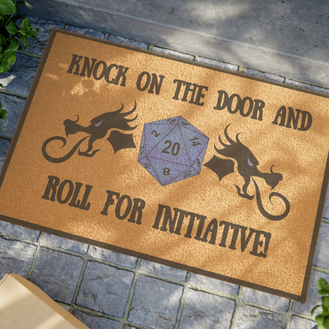 Knock On The Door Doormat