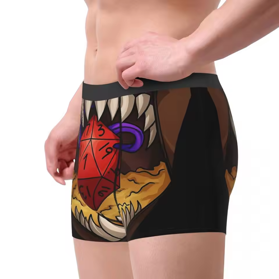 DnD Critical Fail Underwear Men's Boxer Briefs