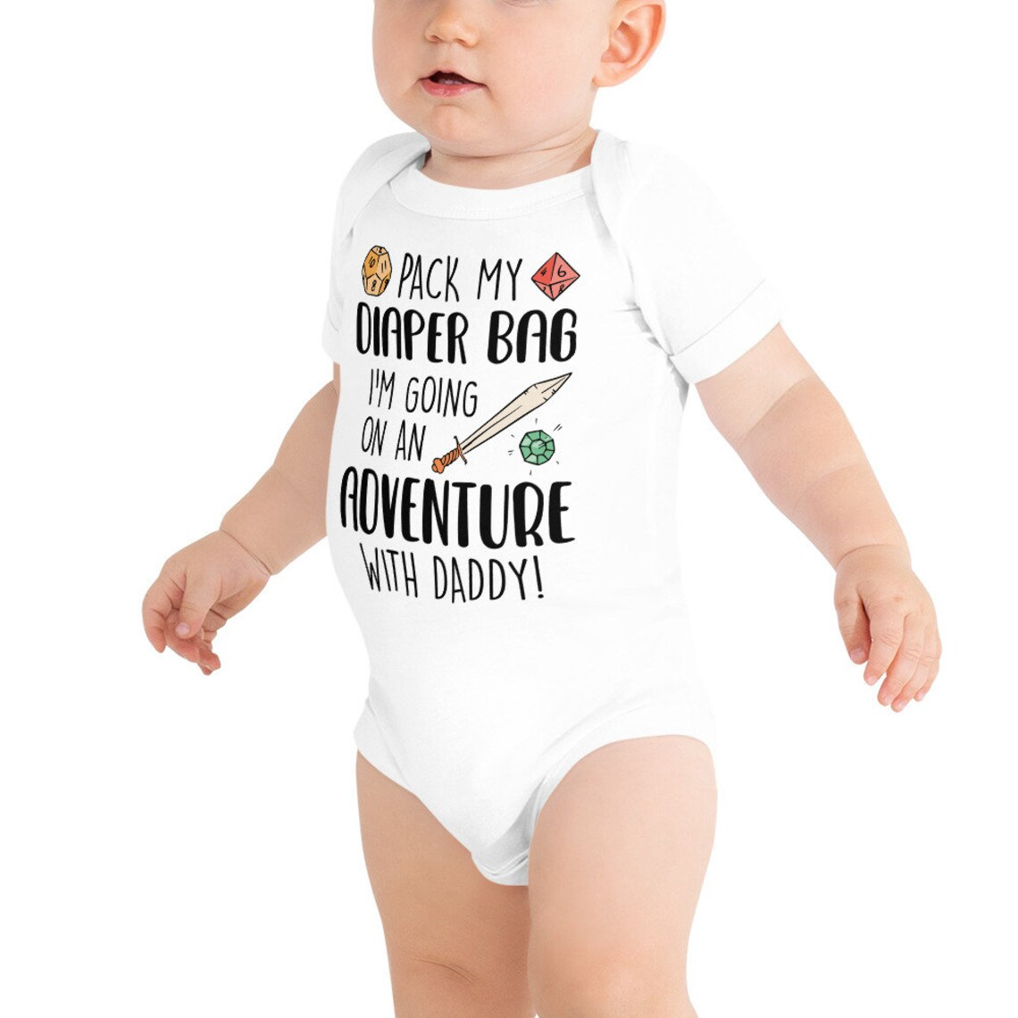 Pack My Diaper Bag Baby Bodysuit
