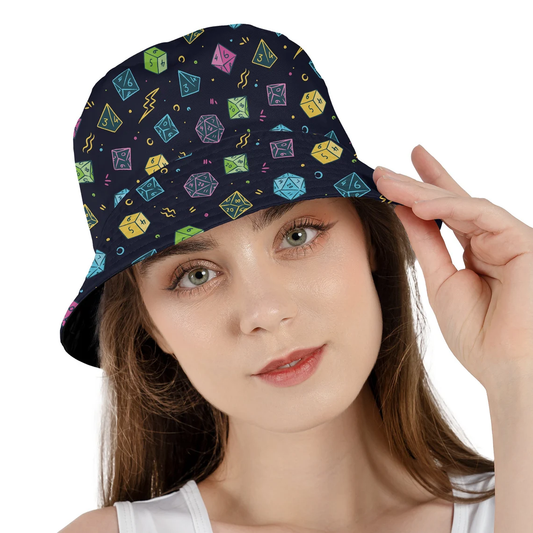 90s Dices Bucket Hat