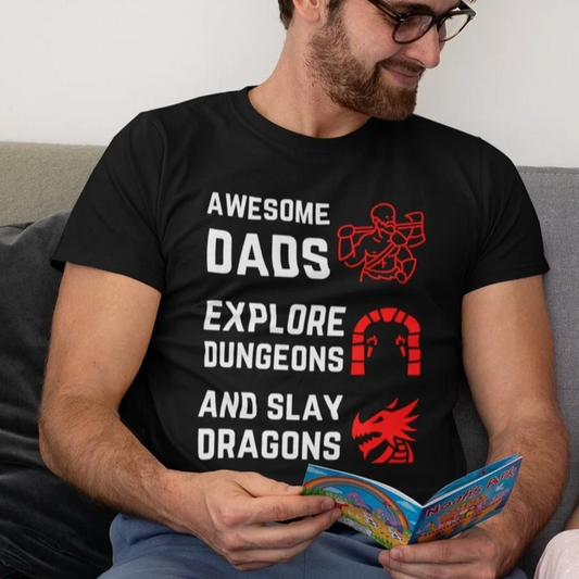 Awesome Dad Fathers Day Classic Unisex T-Shirt