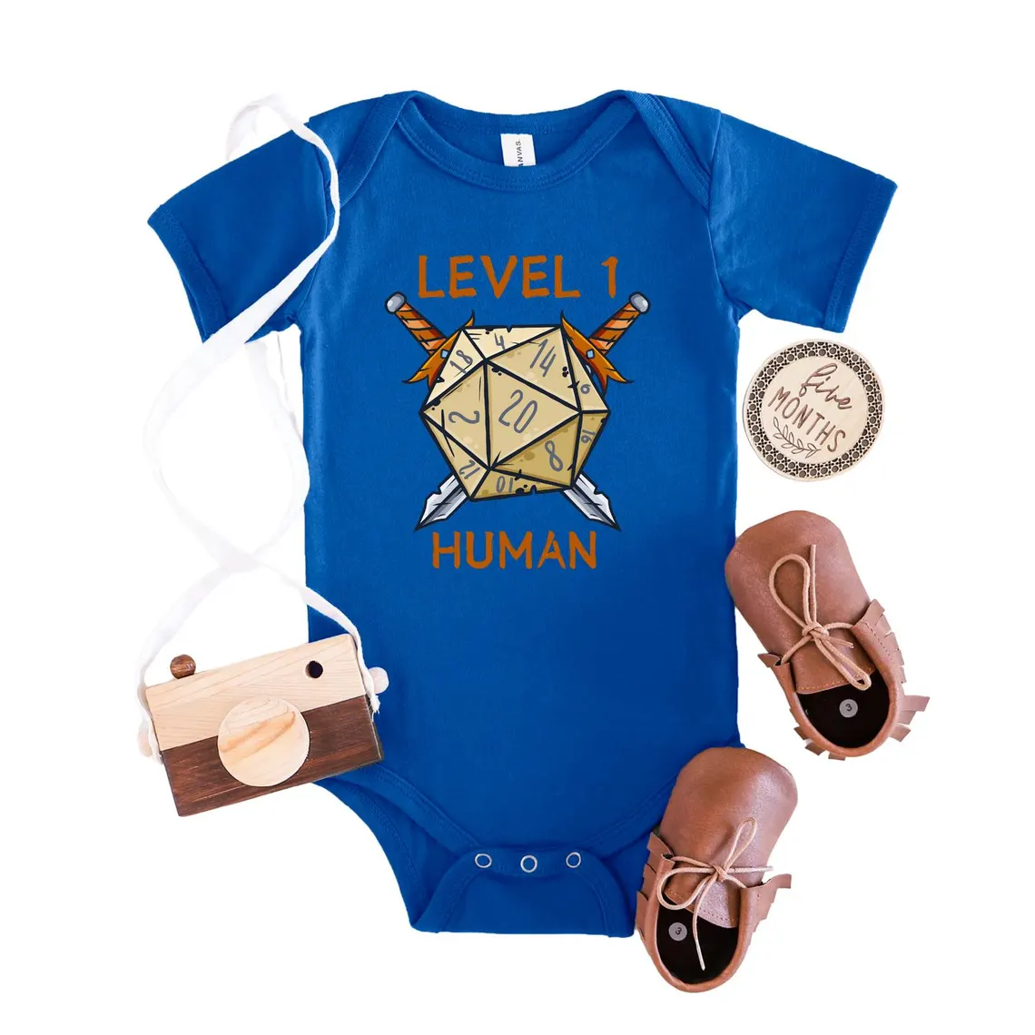 Level 1 Human Baby Bodysuit