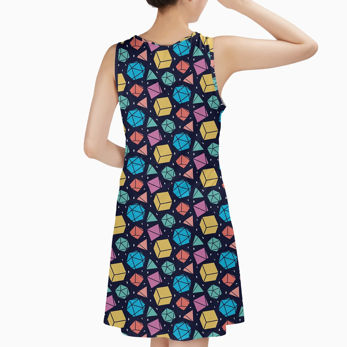 2D Dices Dress