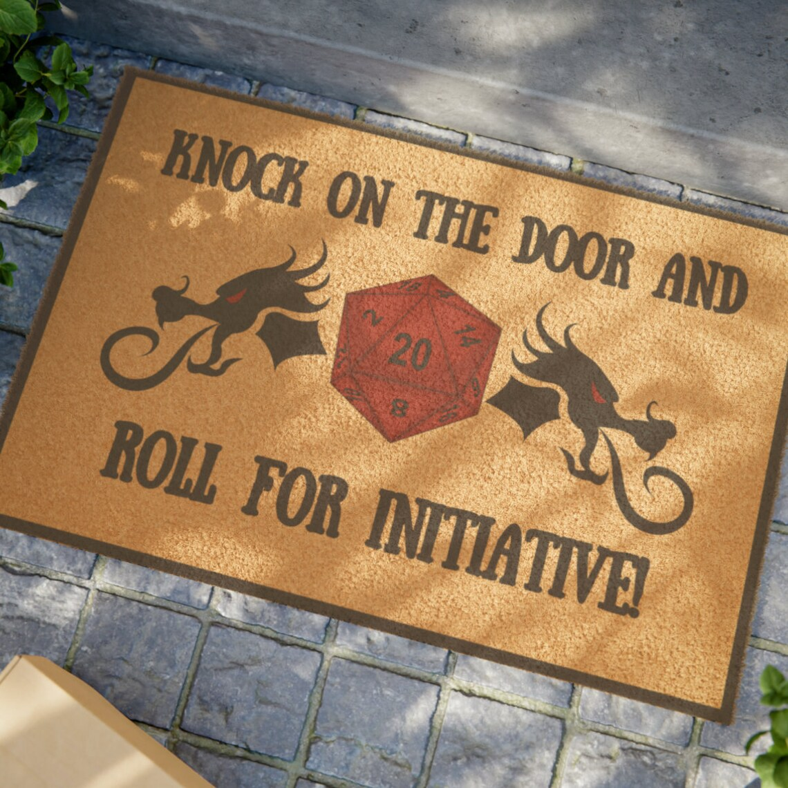 Knock On The Door Doormat