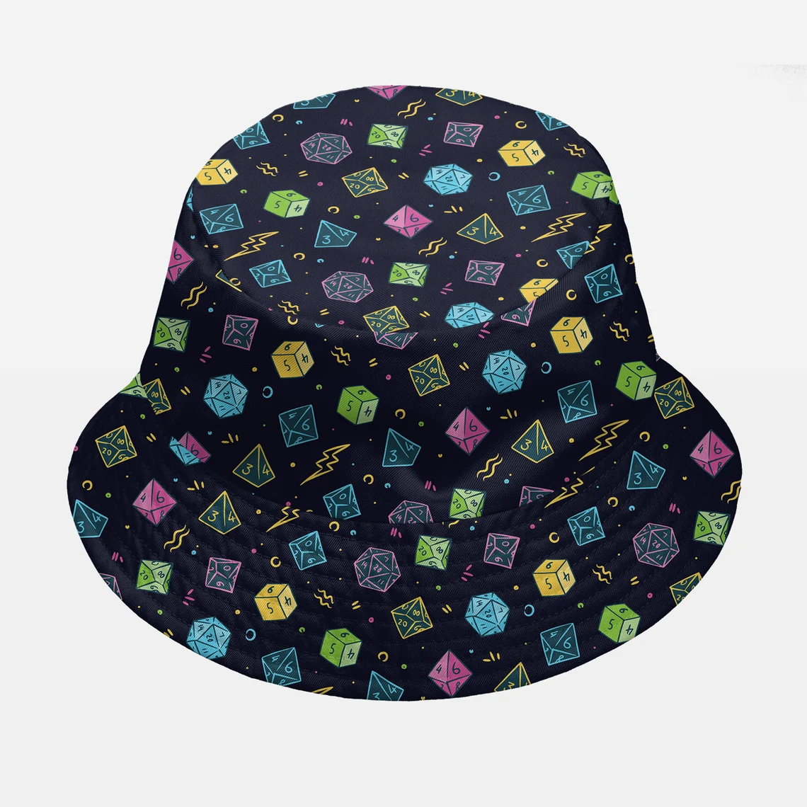 90s Dices Bucket Hat