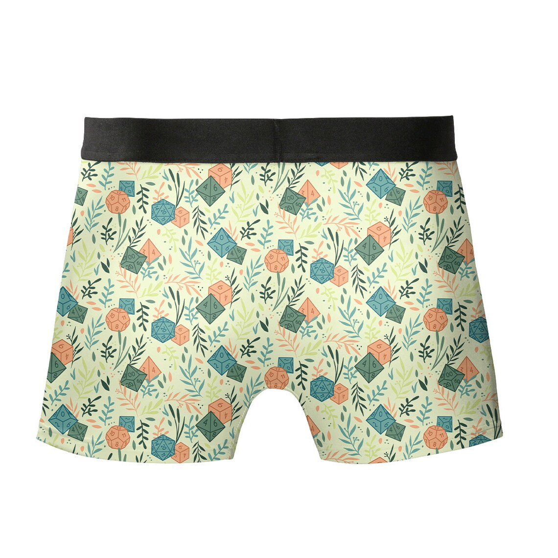 Dices And Plants Underwear Men's Boxer Briefs