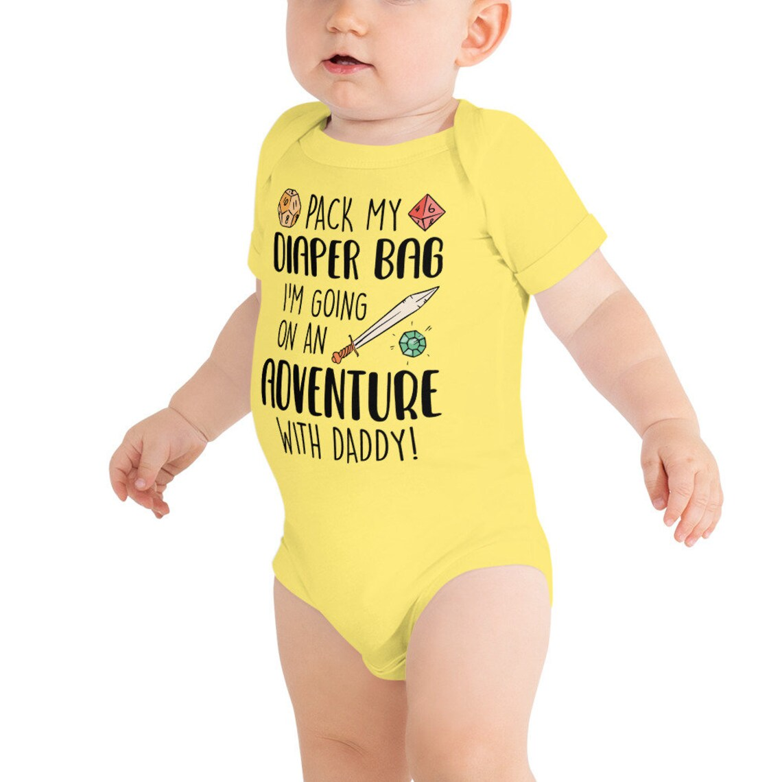 Pack My Diaper Bag Baby Bodysuit