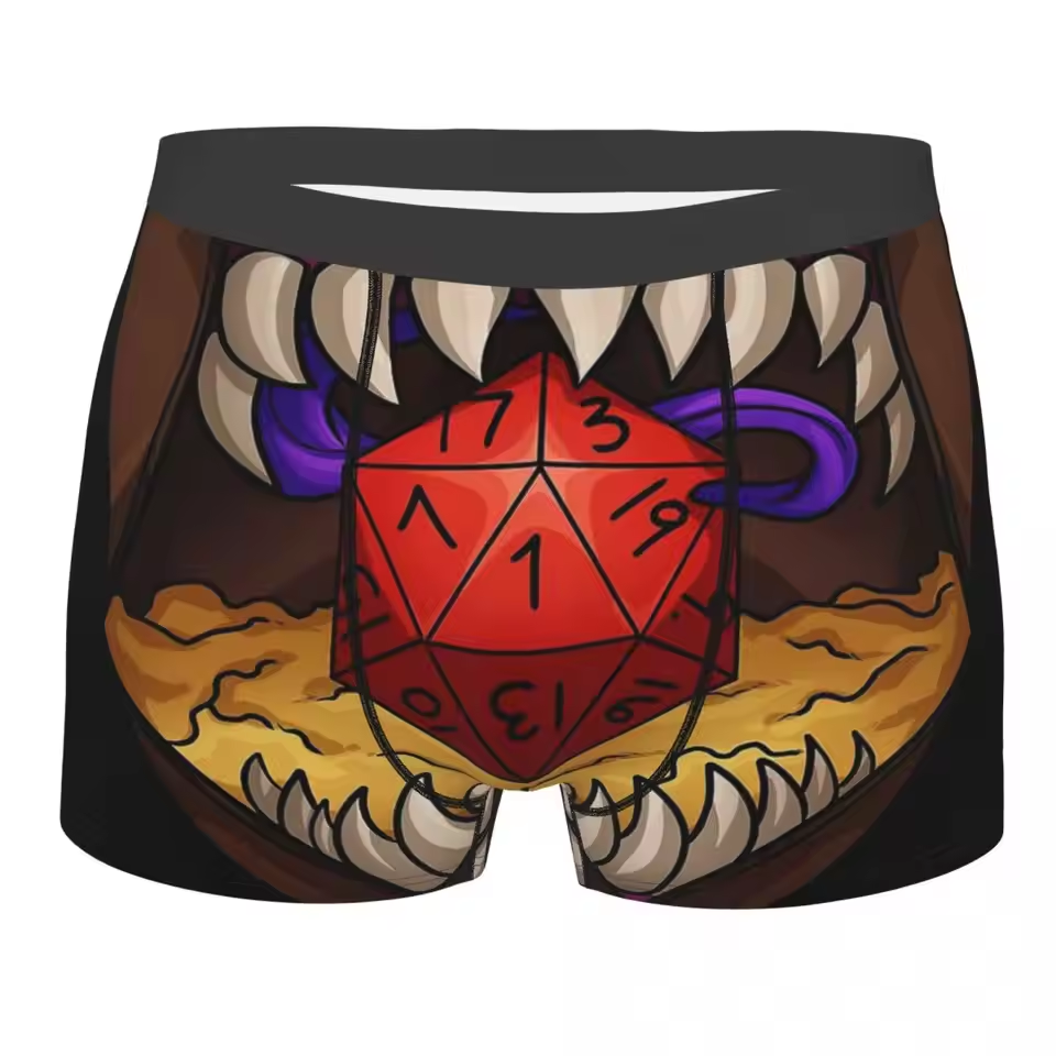 DnD Critical Fail Underwear Men's Boxer Briefs